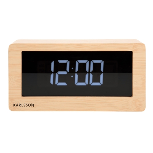 Przejdź do produktu Zegar stołowy FLIP BOXED LED jasne drewno
