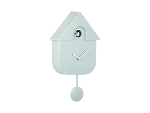 Przejdź do produktu Zegar ścienny z kukułką MODERN CUCKOO błękitny