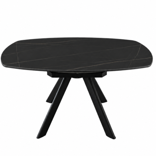 Przejdź do produktu Stół rozkładany RAVIN 135cm ceramiczny czarny