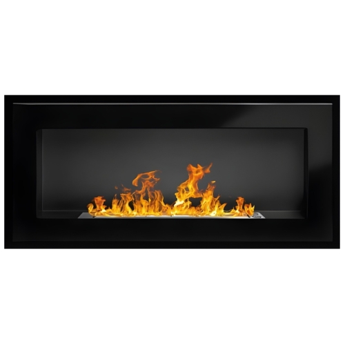 Przejdź do produktu Biokominek wiszący 900x400 czarny połysk