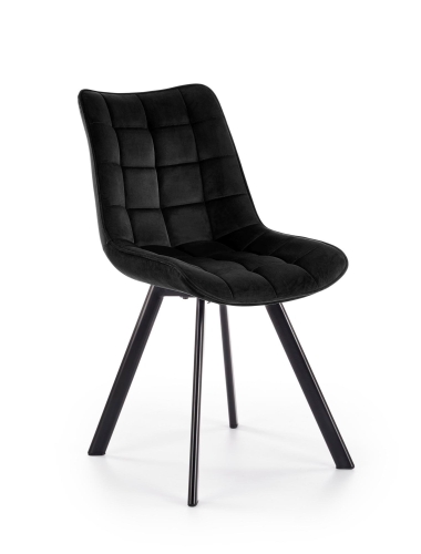 Przejdź do produktu Krzesło tapicerowane K332 velvet czarny
