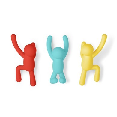 Przejdź do produktu Wieszaki ścienne BUDDY kolorowe