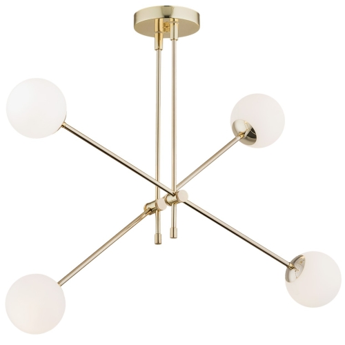Przejdź do produktu Lampa sufitowa ABSTRACT złota