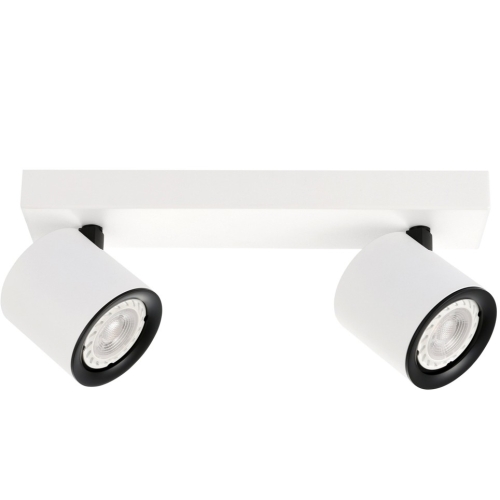 Przejdź do produktu Lampa sufitowa, listwa KARLOTA 2 biała