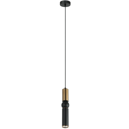 Przejdź do produktu Lampa wisząca ISIDORA złota, czarna
