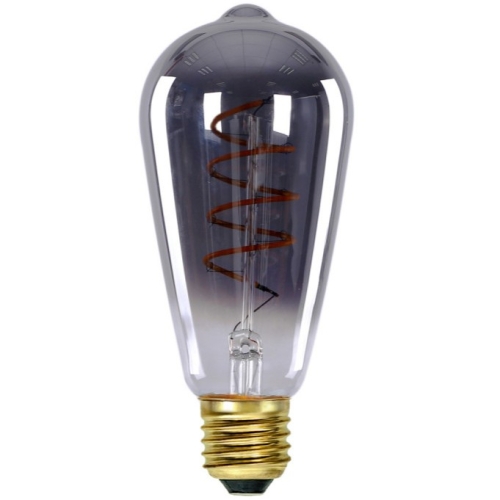 Przejdź do produktu Żarówka E27 Dimm Spiral Smoke 6W
