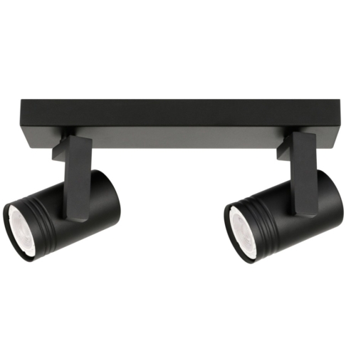 Przejdź do produktu Lampa sufitowa, listwa SPIELA 2 czarna