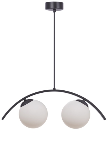 Przejdź do produktu Lampa sufitowa wisząca WAVE 2 czarna