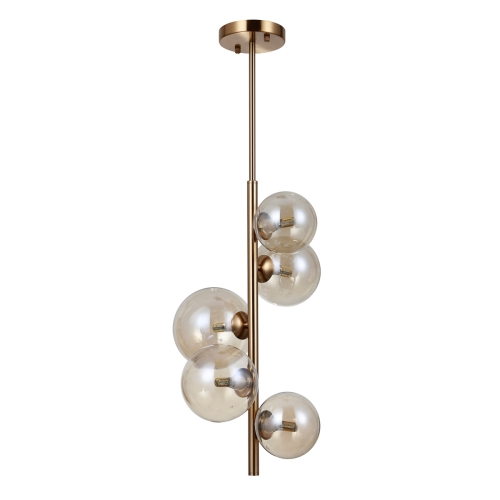 Przejdź do produktu Lampa sufitowa, wisząca CANELLO V5 złota