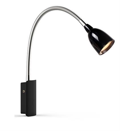 Przejdź do produktu Lampa ścienna, kinkiet TULIP LED czarny