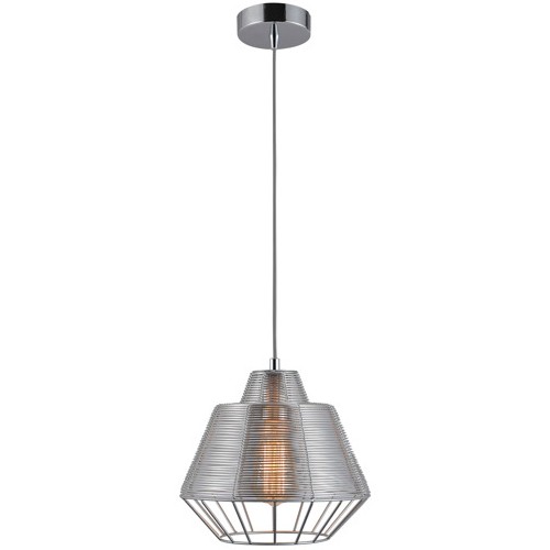 Przejdź do produktu Lampa wisząca WIRE 1 srebrna