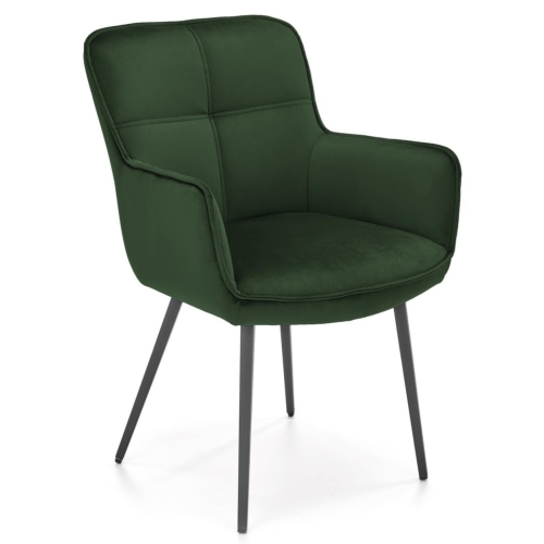 Przejdź do produktu Krzesło tapicerowane K463 velvet zielony