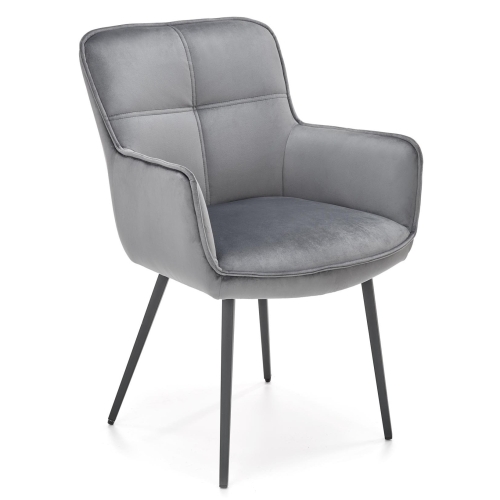 Przejdź do produktu Krzesło tapicerowane K463 velvet popielaty