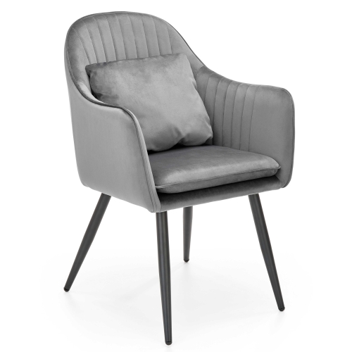 Przejdź do produktu Krzesło tapicerowane K464 velvet popiel