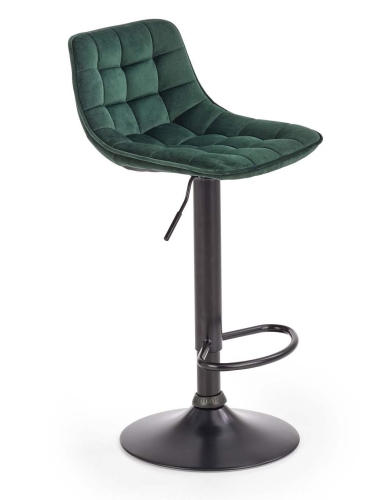 Przejdź do produktu Hoker, krzesło barowe H95 velvet zielony