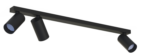 Przejdź do produktu Lampa sufitowa listwa MONO III czarna