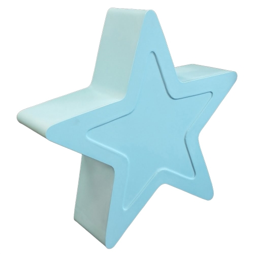 Przejdź do produktu Dekoracyjna GWIAZDA baby blue z żarówką