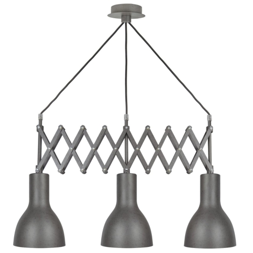 Przejdź do produktu Lampa sufitowa wisząca TESLA III szara