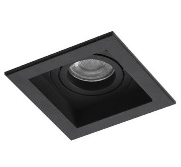 Przejdź do produktu Lampa sufitowa podtynkowa MINORKA czarna