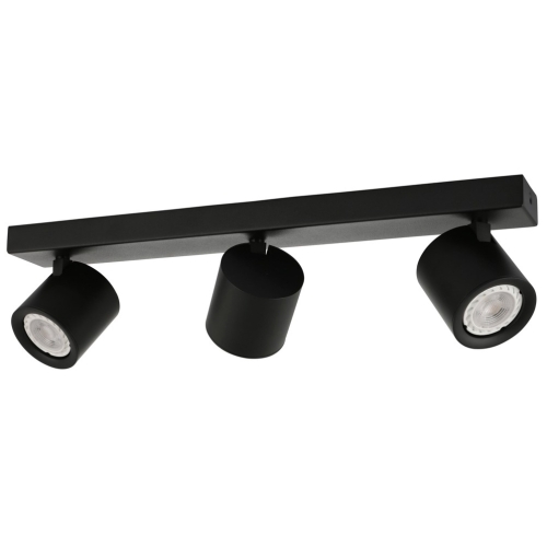 Przejdź do produktu Lampa sufitowa, listwa KARLOTA 3 czarna