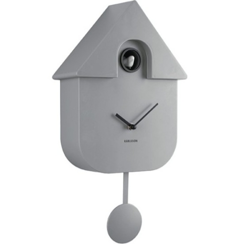Przejdź do produktu Zegar ścienny z kukułką  MODERN CUCKOO szary