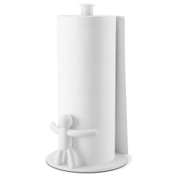 Stojak na ręcznik papierowy BUDDY biały