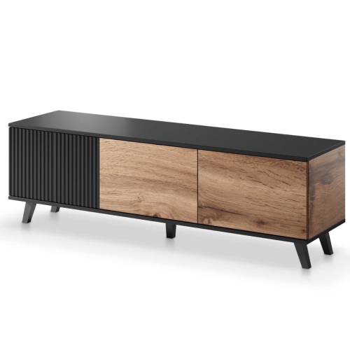 Przejdź do produktu Szafka RTV, komoda RANDOM RTV-1 dąb wotan 150 cm