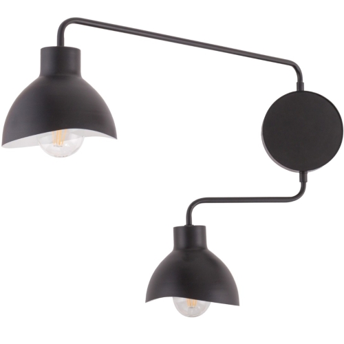 Przejdź do produktu Lampa ścienna kinkiet HOLI 2 czarny