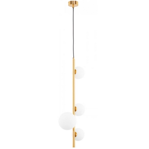 Przejdź do produktu Lampa sufitowa wisząca TAIDA 4 złota
