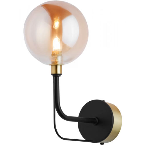 Przejdź do produktu Lampa ścienna kinkiet do salonu ERIS złoty