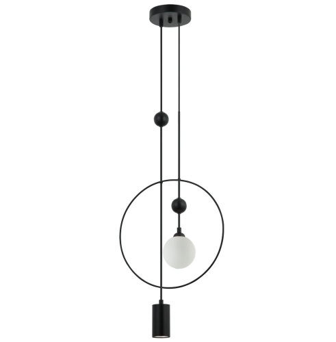 Przejdź do produktu Lampa sufitowa, wisząca TROSTI czarna