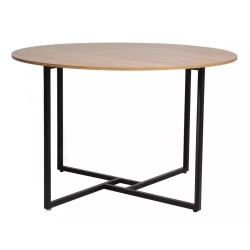 Stół okrągły ALTO 120 cm dąb