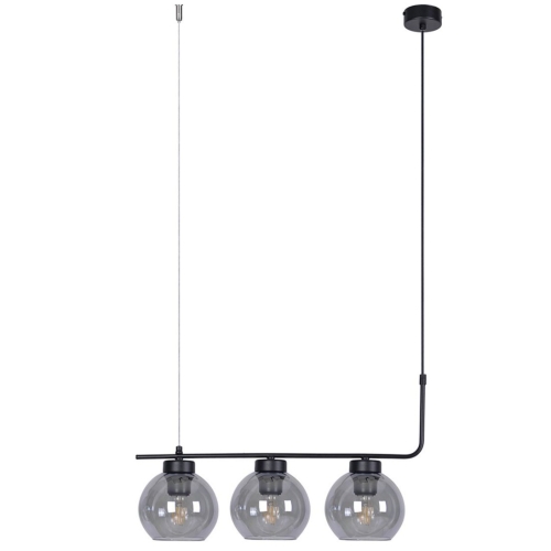 Przejdź do produktu Lampa sufitowa wisząca TORVI 3 czarna