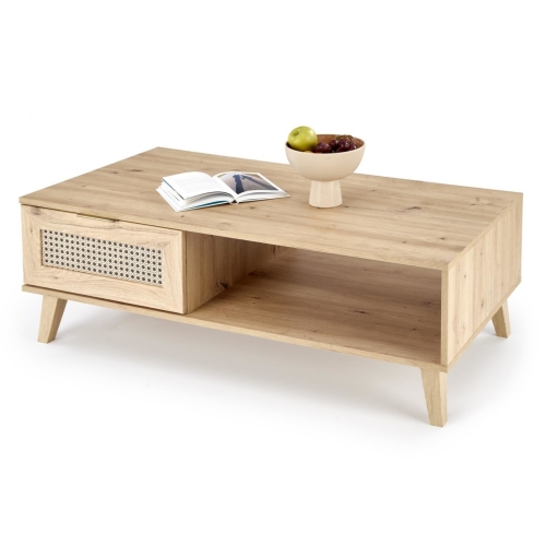 Przejdź do produktu Ława stolik kawowy BORNEO LAW-1 dąb artisan