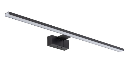 Przejdź do produktu Lampa ścienna, kinkiet CEZANNE LED L 4000K czarna