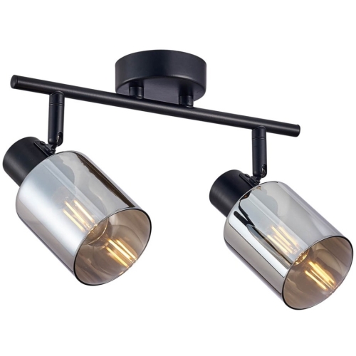 Przejdź do produktu Lampa sufitowa, listwa SANTIA 2 czarna