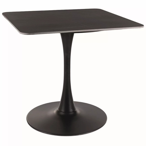 Przejdź do produktu Stół okrągły ESPERO II 80 cm czarny mat