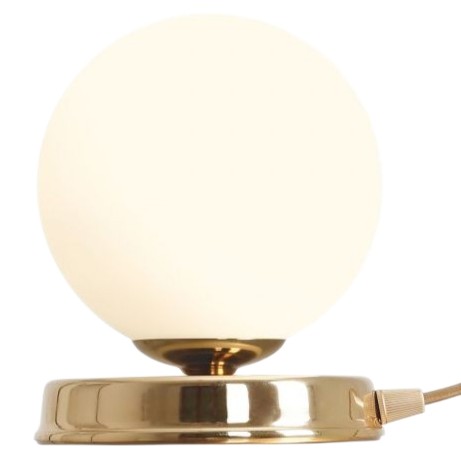Przejdź do produktu Lampka biurkowa BALL M złota