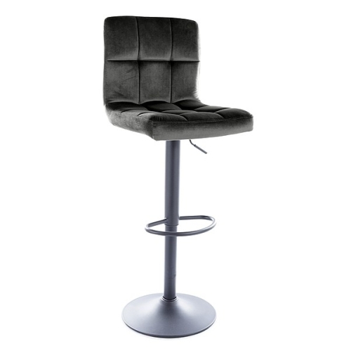 Przejdź do produktu Hoker, krzesło barowe C105 velvet czarny