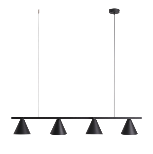Przejdź do produktu Lampa sufitowa wisząca FORM 4 czarna