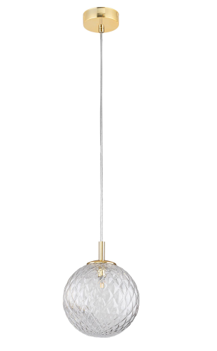 Przejdź do produktu Lampa sufitowa, wisząca CADIX 21 złota