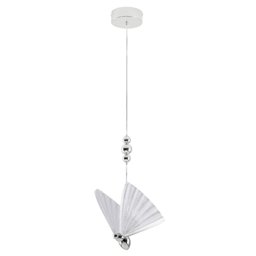 Przejdź do produktu Lampa sufitowa, wisząca Mariposa 1 srebrna