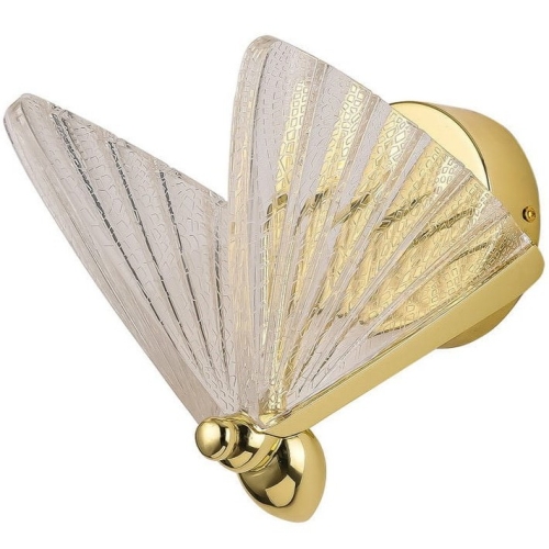 Przejdź do produktu Kinkiet, lampa ścienna Mariposa złota