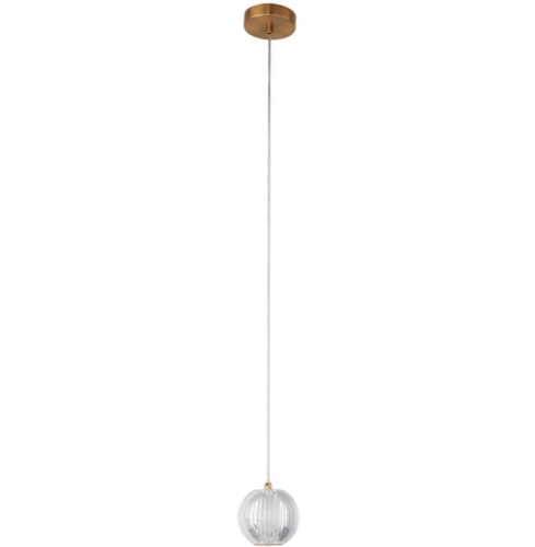 Przejdź do produktu Lampa wisząca złota BRILLANT 1