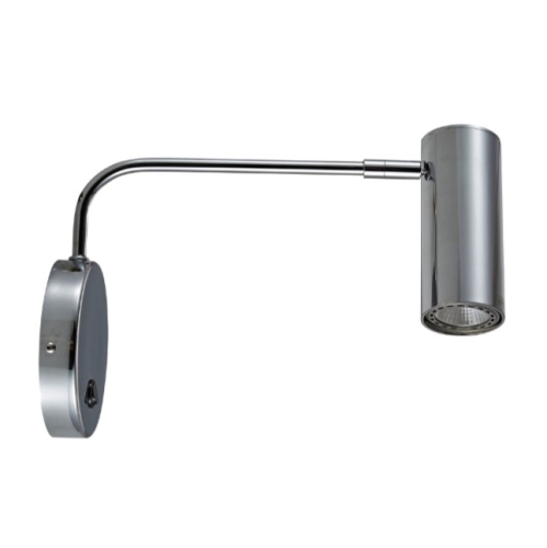 Przejdź do produktu Lampa ścienna kinkiet regulowany TUBO chromowany