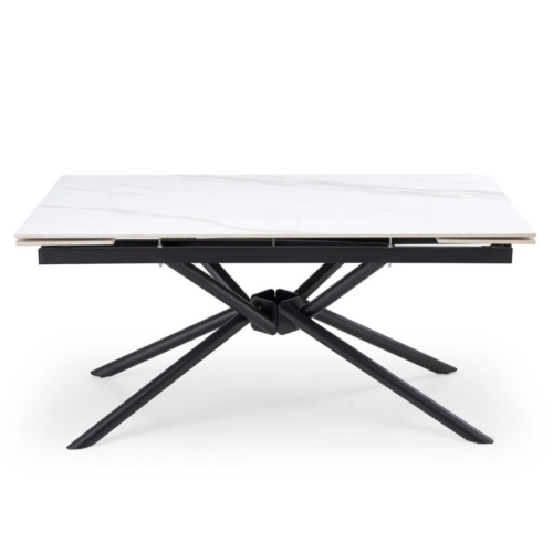 Przejdź do produktu Stół rozkładany VITORINO 160-220 cm biały marmur