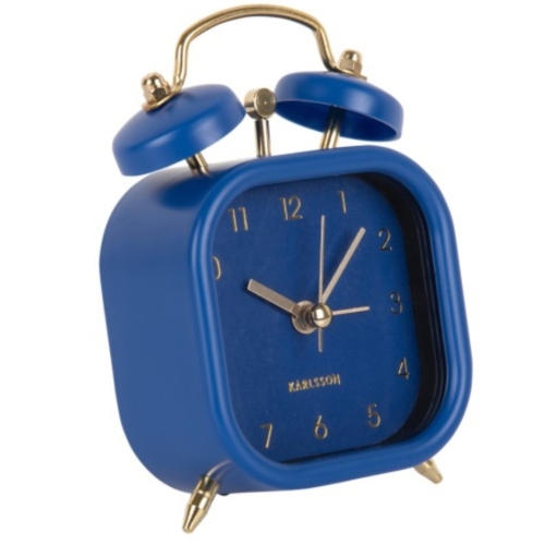 Przejdź do produktu Budzik Metallic Glam niebieski