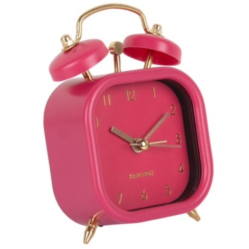 Przejdź do produktu Budzik Metallic Glam różowy