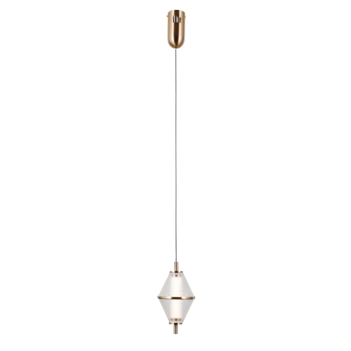 Przejdź do produktu Lampa sufitowa wisząca FUENTE 1 złota
