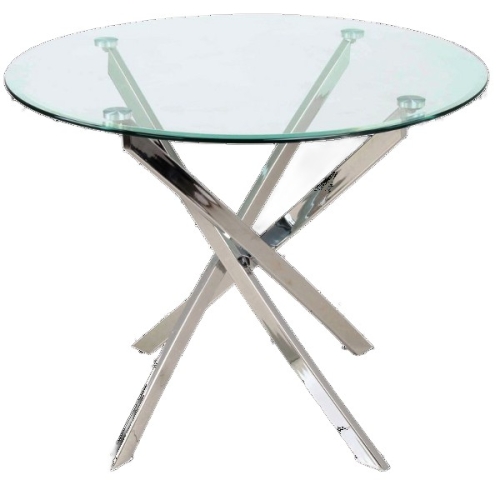 Przejdź do produktu Stół okrągły 90cm AGIS chrom